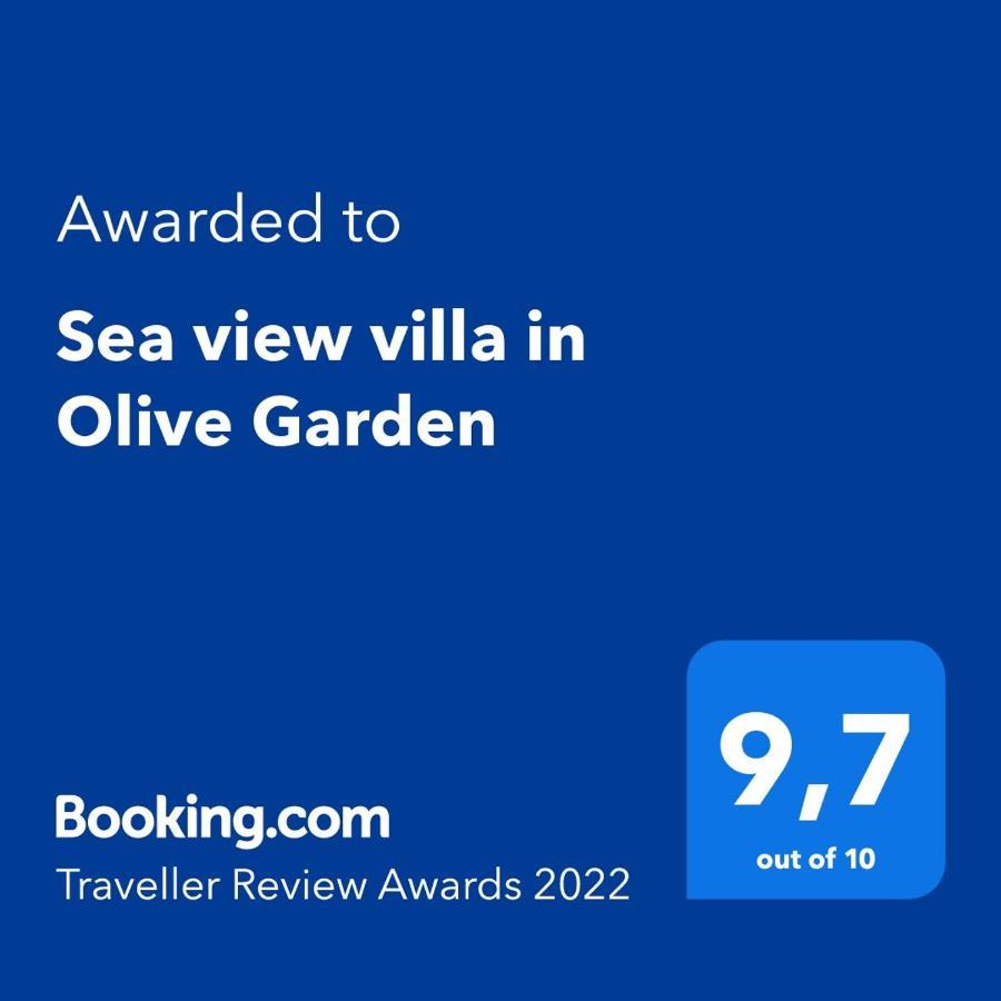 Sea View Villa In Olive Garden Nea Kallikrateia Eksteriør billede