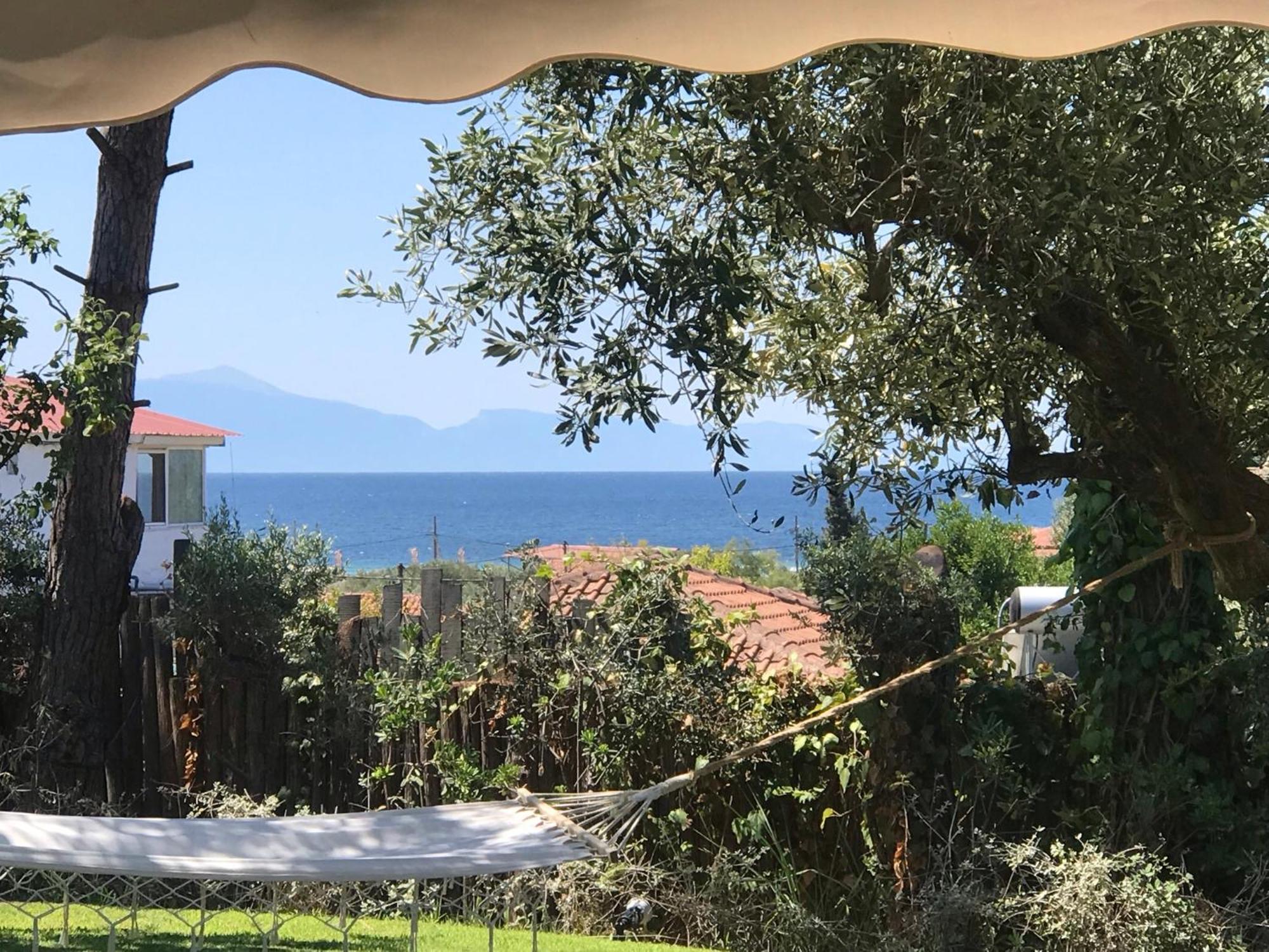Sea View Villa In Olive Garden Nea Kallikrateia Eksteriør billede